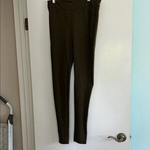 Chico's size 1 Dark Olive Skinny Pants